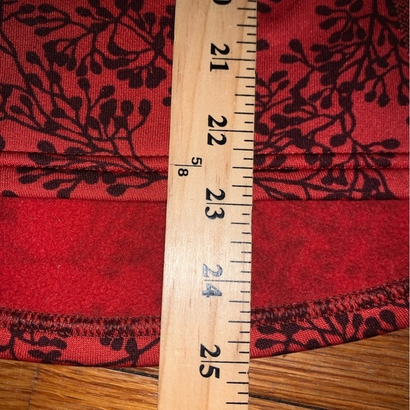 RARE VINTAGE womens Patagonia 1/4 zip Polartec pullover fleece coral branches - Picture 6 of 14